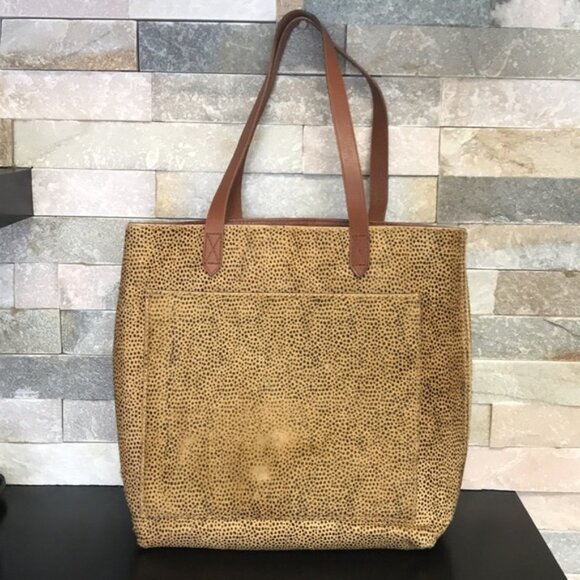 MADEWELL Genuine Calf Hair Med.Transport Tote(3) - Picture 4 of 13